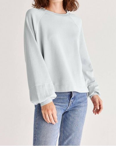 Z supply cheap puff sleeve sweatshirt