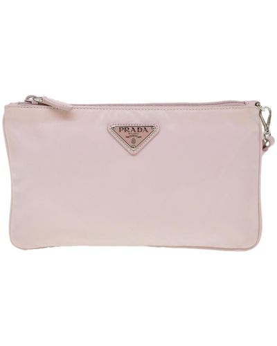 Prada Synthetic Clutch Bag (pre-owned) - Pink