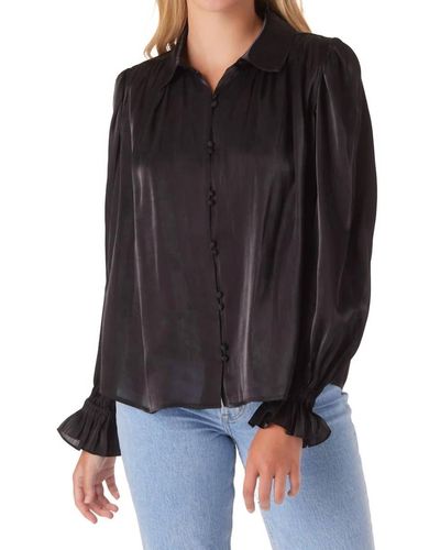 CROSBY BY MOLLIE BURCH Nell Top - Black