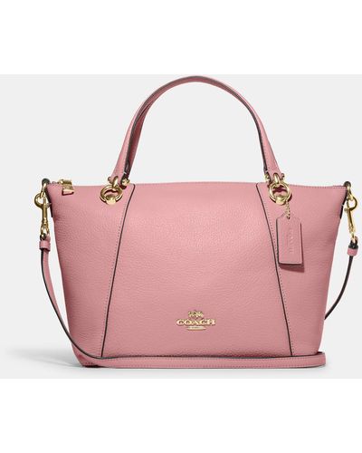 COACH Kacey Satchel - Pink