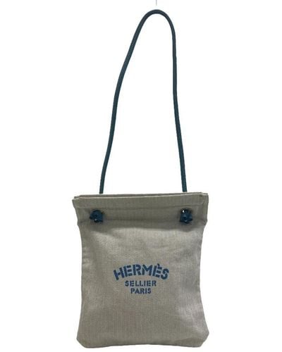 Hermès Aline Cashmere Shoulder Bag (pre-owned) - Gray