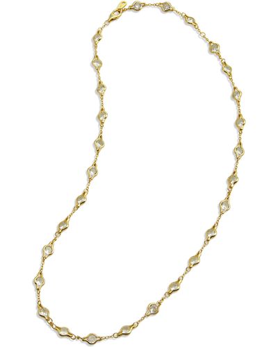 Savvy Cie Jewels Vermeil By The Yard Neck 18" - Yellow