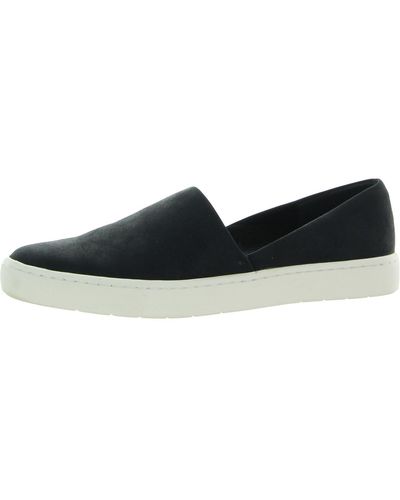 Bella Vita Bebe Faux Suede Loafers - Black