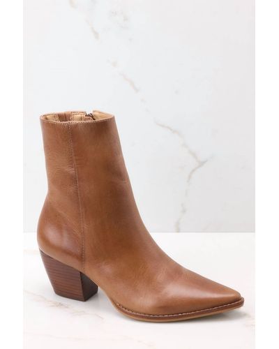 Matisse Caty Ankle Boot In Vintage Tan - Brown
