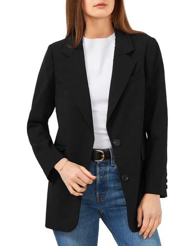Vince Camuto Office Business Two-button Blazer - Black