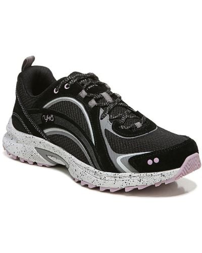 Ryka Sky Walk Trail Memory Foam Athletic And Training Shoes - Black