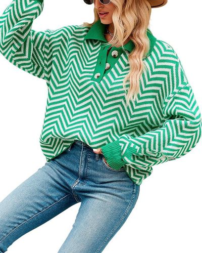 Luna Tuccini Sweater - Green