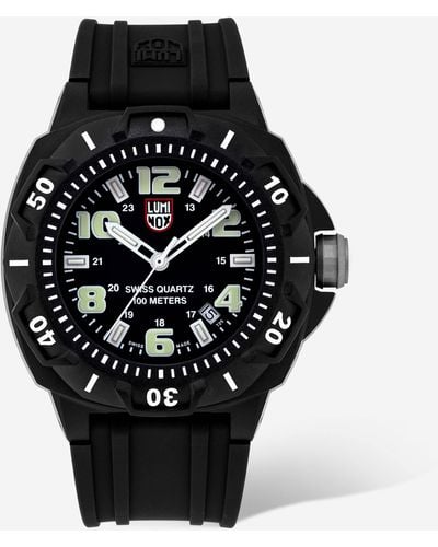 Luminox Sentry Series 0200 Dial Date 43mm Quartz Watch Xl.0201.sl - Black