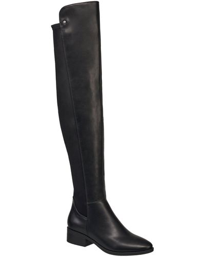 French Connection Perfect On The Knee Boot - Black