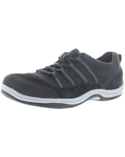 Easy Street Merrimack Suede Comfort Sneakers - Gray