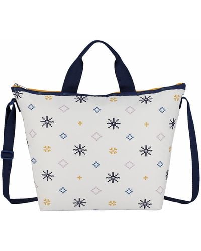 LeSportsac Deluxe Easy Carry Tote - White