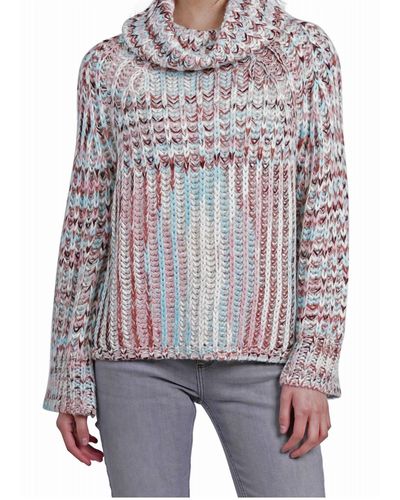 Love Token Mimi Chunky Turtleneck Sweater - Gray