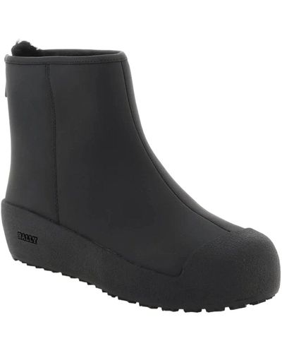 Bally Bernina 6302971 Leather Boots - Black
