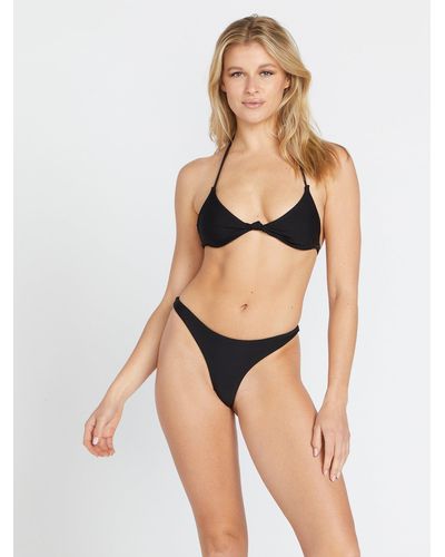 Volcom Simply Seamless Triangle Bikini Top - Natural