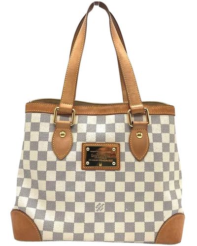 Louis Vuitton Hampstead Canvas Tote Bag (pre-owned) - Metallic