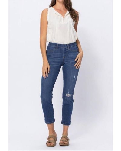Judy Blue Hanging With The Boys Denim jegging - Blue