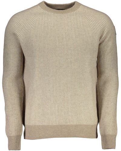 North Sails Eco-conscious Woolen Sweater - Natural