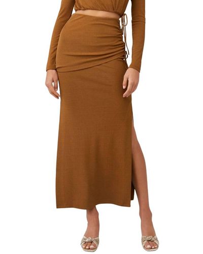 Significant Other Marie Skirt - Brown