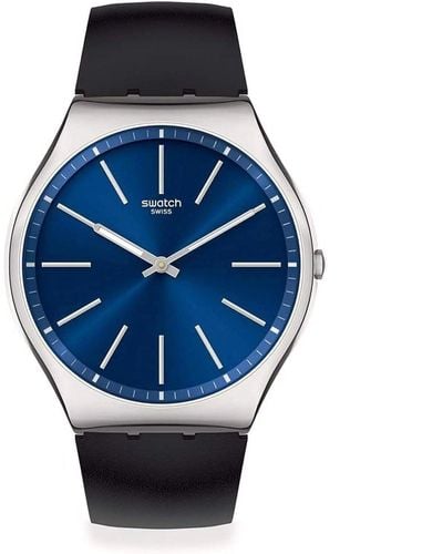 Swatch The May Blue Dial Watch