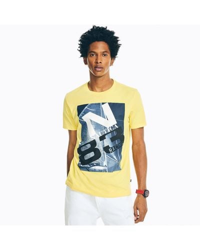 Nautica Sustainably Crafted Big & Tall N-83 Graphic T-shirt - Multicolor