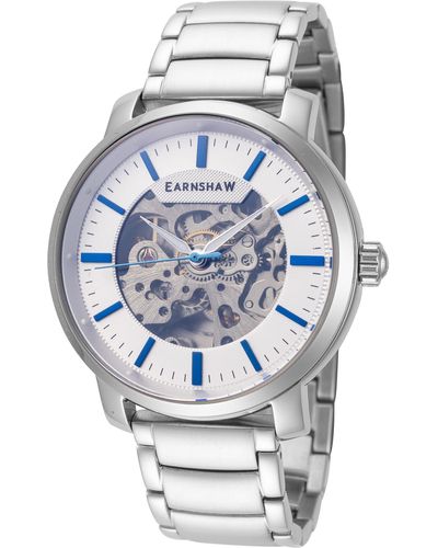 Thomas Earnshaw New Holland 42.5mm Automatic Watch - Metallic
