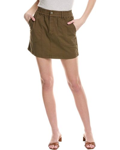 Michael Stars Monroe Mini Skirt - Green