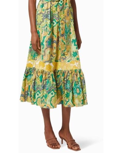 Celiab Sunflower Dress - Green