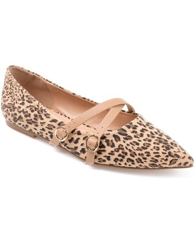 Journee Collection Patricia Flat - Natural