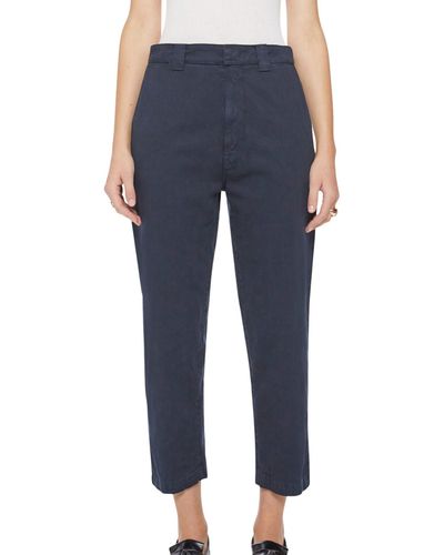 Mother The Punk 76 Ankle Pant - Blue