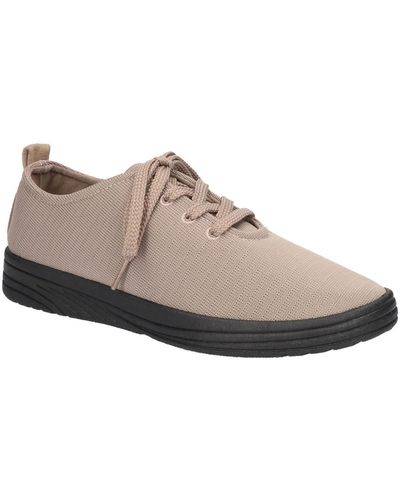 Easy Street Command Knit Lifestyle Casual And Fashion Sneakers - Brown