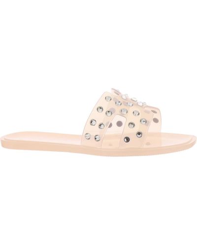 Chinese Laundry Charli Slip On Open Toe Slide Sandals - Pink