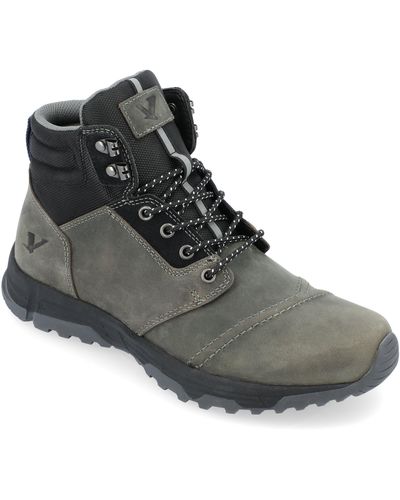 Territory Everglades Water Resistant Lace-up Boot - Black