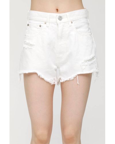 Moussy Montclair Shorts - White
