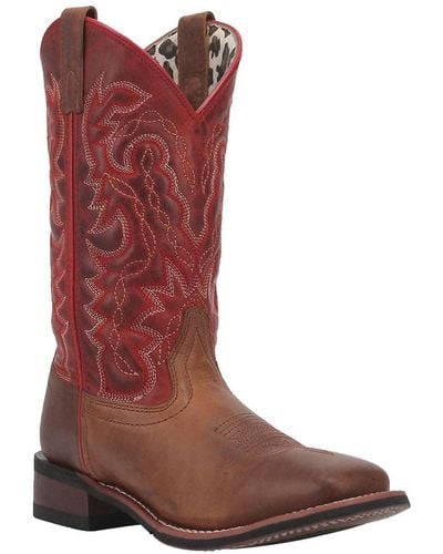 Dan Post Darla Leather Western Cowboy Boot - Brown