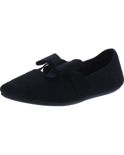 Skechers Cleo Point Beholder Pointed Toe Slip On Mary Janes - Black