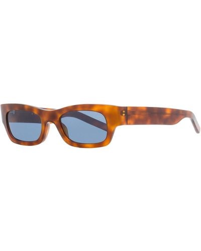 Marni Rectangular Sunglasses Me627s Blonde Havana 50mm - Multicolor