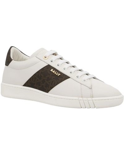 Bally Wilelm 6239922 Leather Sneakers - White