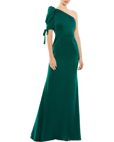 Ieena for Mac Duggal Mermaid Maxi Evening Dress - Green