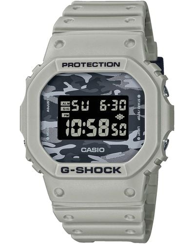 G-Shock 43mm Quartz Watch - Gray