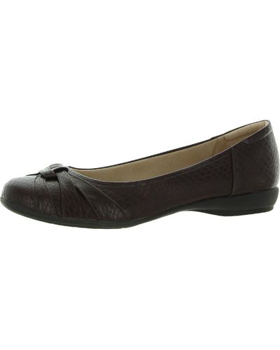 SOUL Naturalizer Gift Faux Leather Slip On Flats - Multicolor