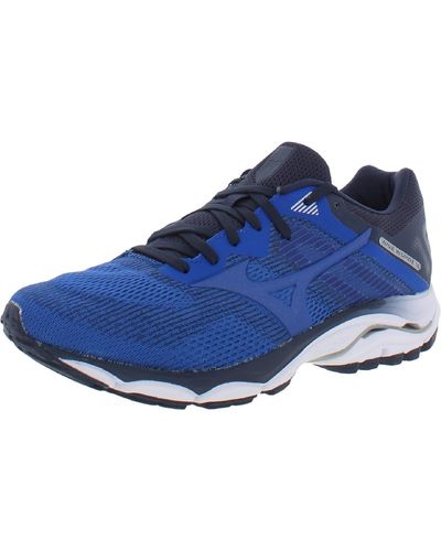 Mizuno Wave Inspire 16 Fitness Workout Running Shoes - Blue