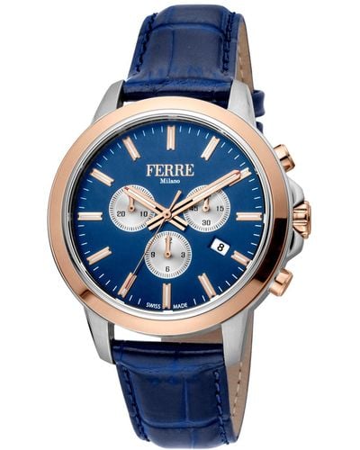 Ferré Dial Watch - Blue