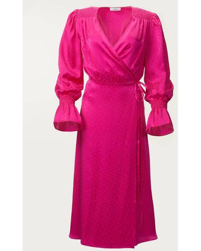 Art Dealer Diane Dress - Pink
