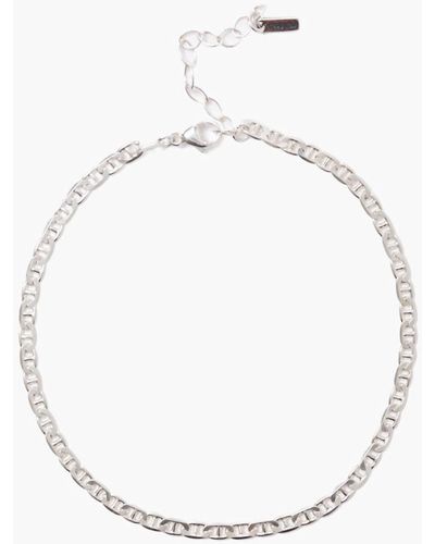 Chan Luu Sterling Anklet - White