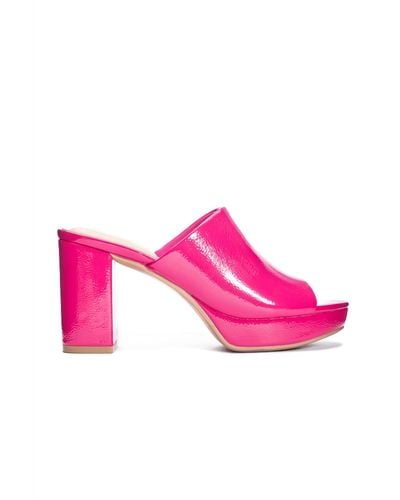 Chinese Laundry Get On Platform Heels In Fuchsia - Pink