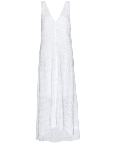 FRAME Savannah Long Dress - White