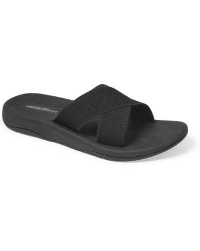 Eddie Bauer Break Point Slide Sandals - Black