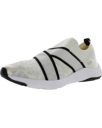 Ryka Empower Fitness Slip On Athletic And Training Shoes - Gray