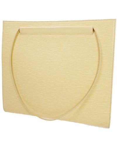 Louis Vuitton Saint Tropez Leather Shoulder Bag (pre-owned) - Yellow
