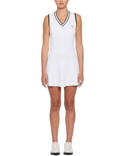 Original Penguin Tennis Dress - White
